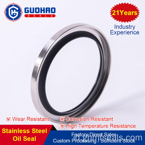 Kerangka dan standar segel oli stainless steel